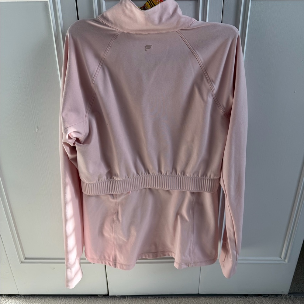 Fabletics Light Pink Women's Jacket, Medium - image 2
